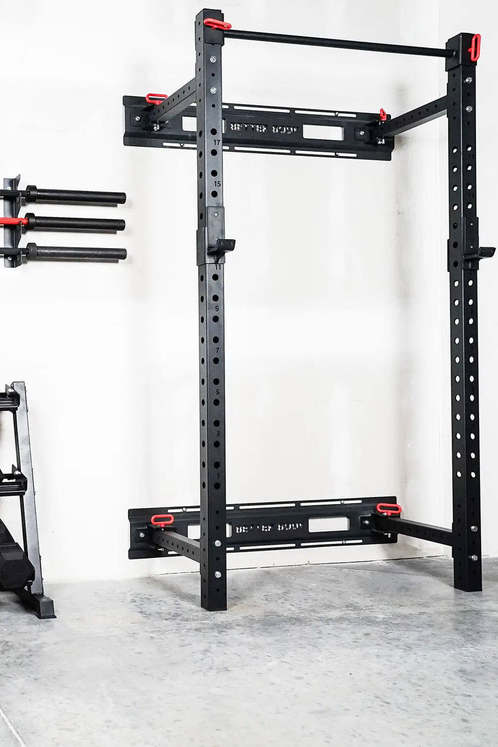 Better Body Foldable Squat Rack with Pull Up Bar - Main Image