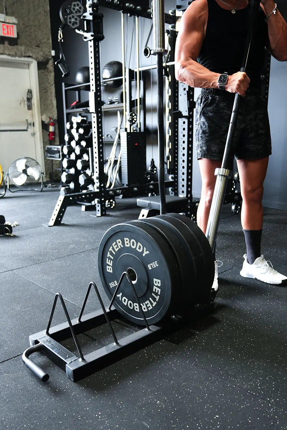 Horizontal Plate Rack