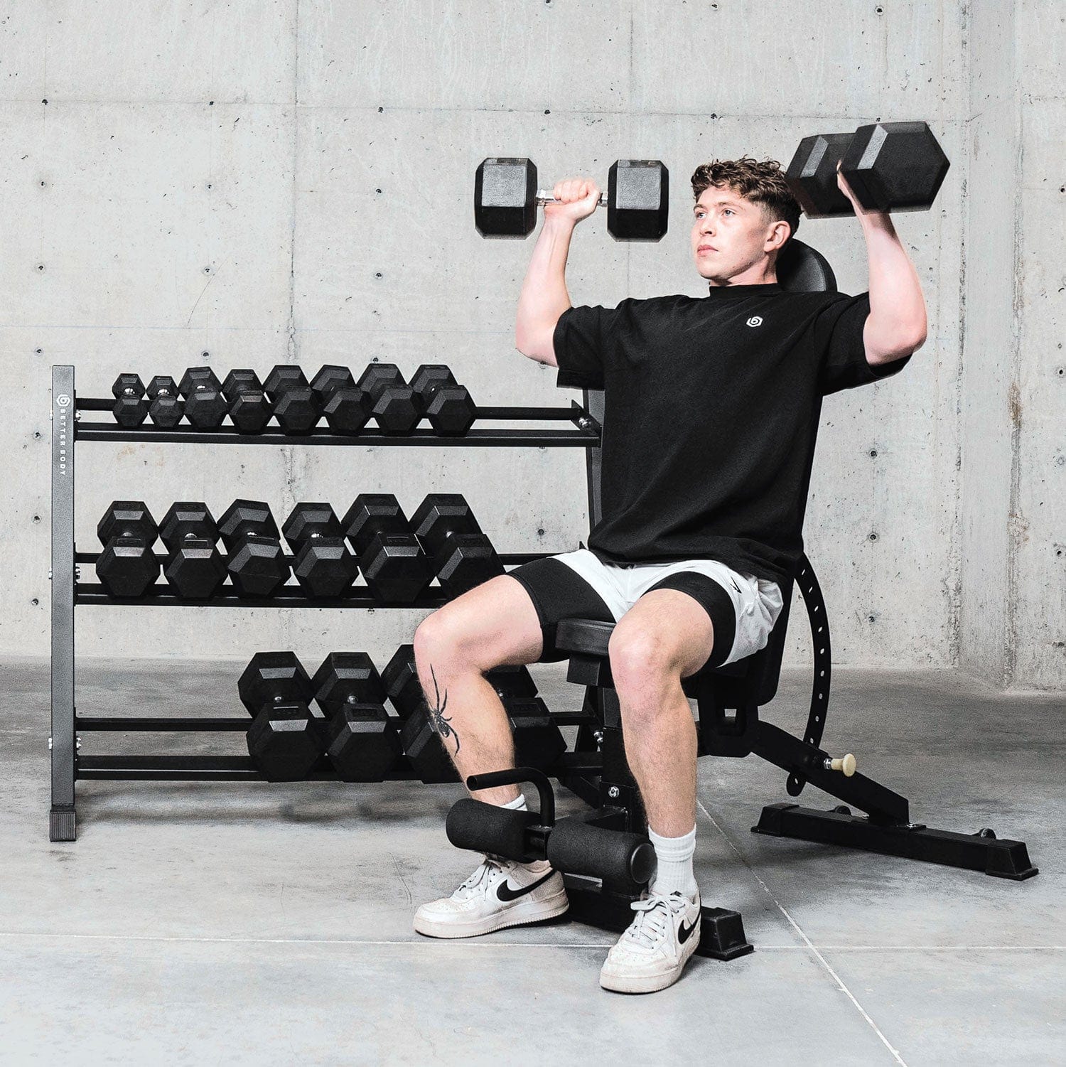 $1.25 Per Lb, Old Version Hex Dumbbells (5-110lbs)