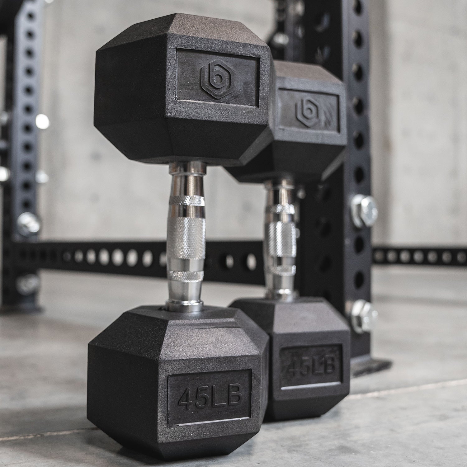 $1.25 Per Lb, Old Version Hex Dumbbells (5-110lbs)
