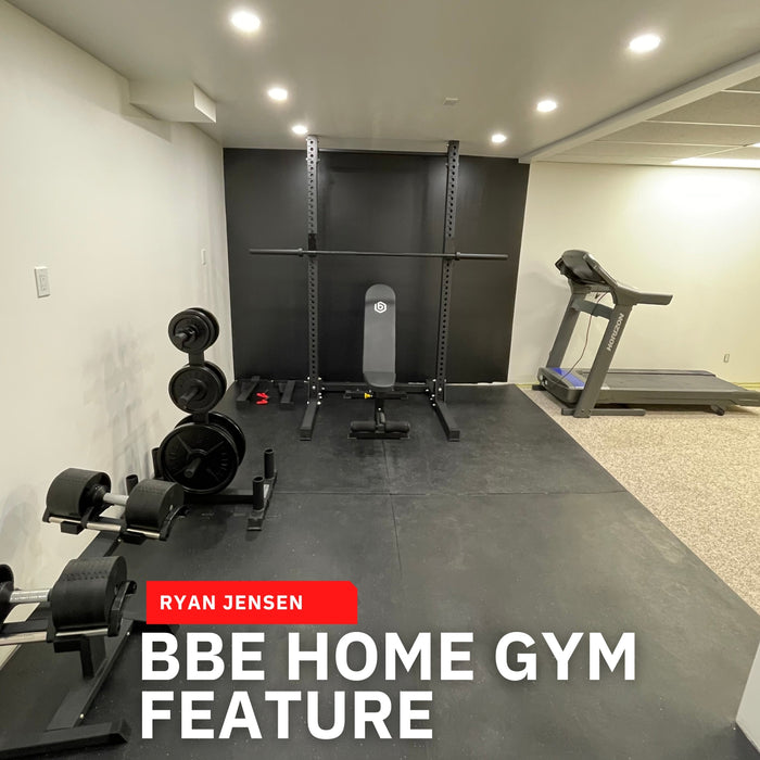 BBE Home Gym Build Feature: Ryan Jensen's Fitness Journey