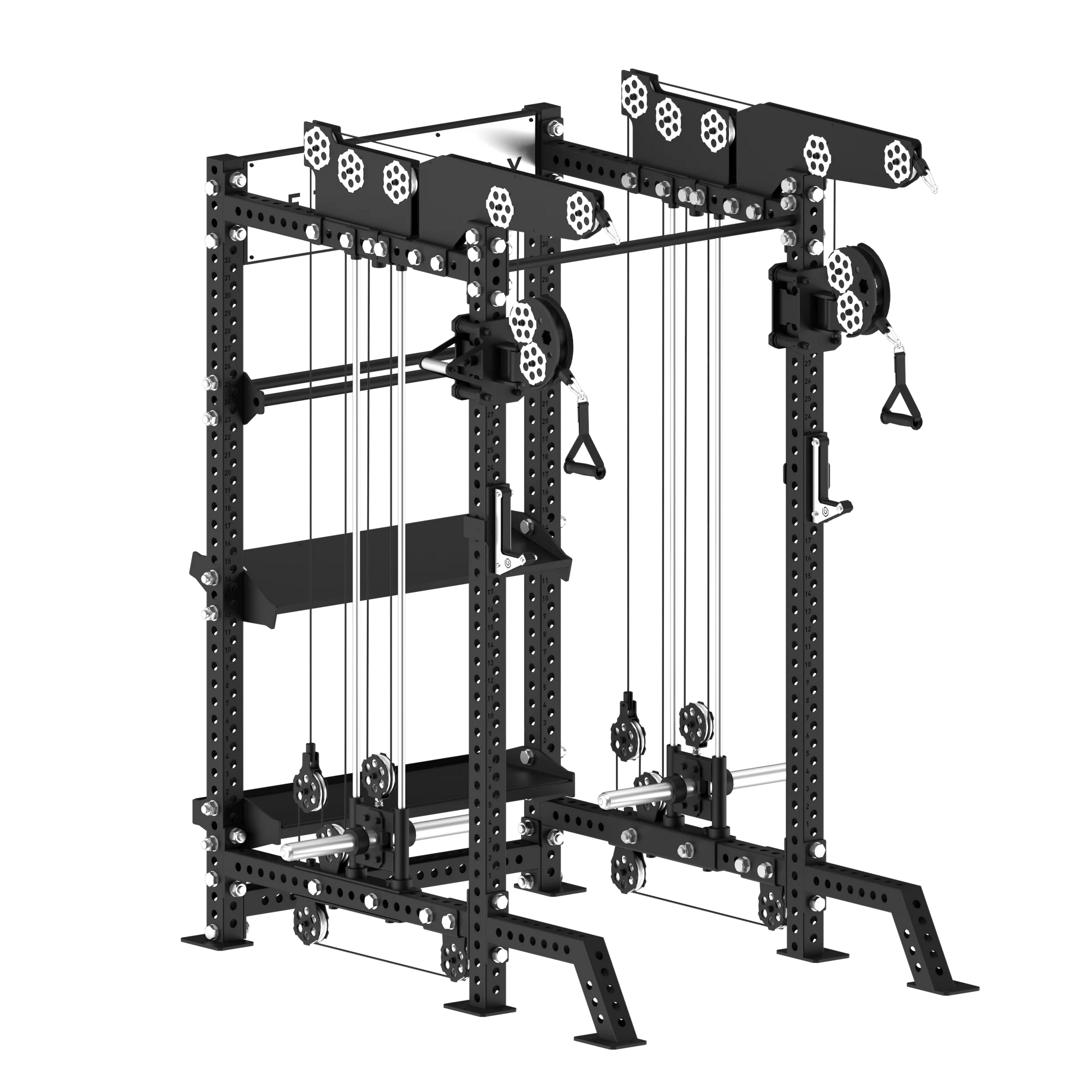 Power Rack with Arsenal Attachment