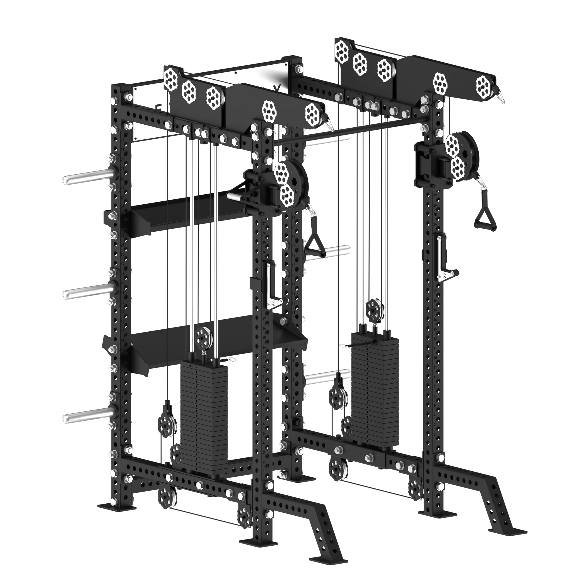 Power Rack with Arsenal Attachment