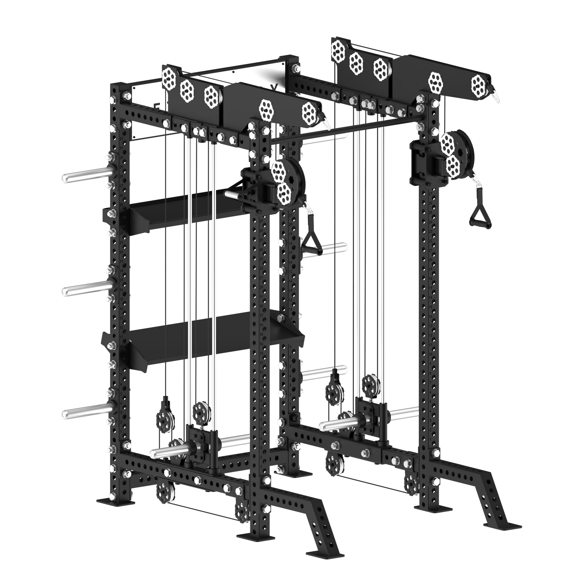 Power Rack with Arsenal Attachment