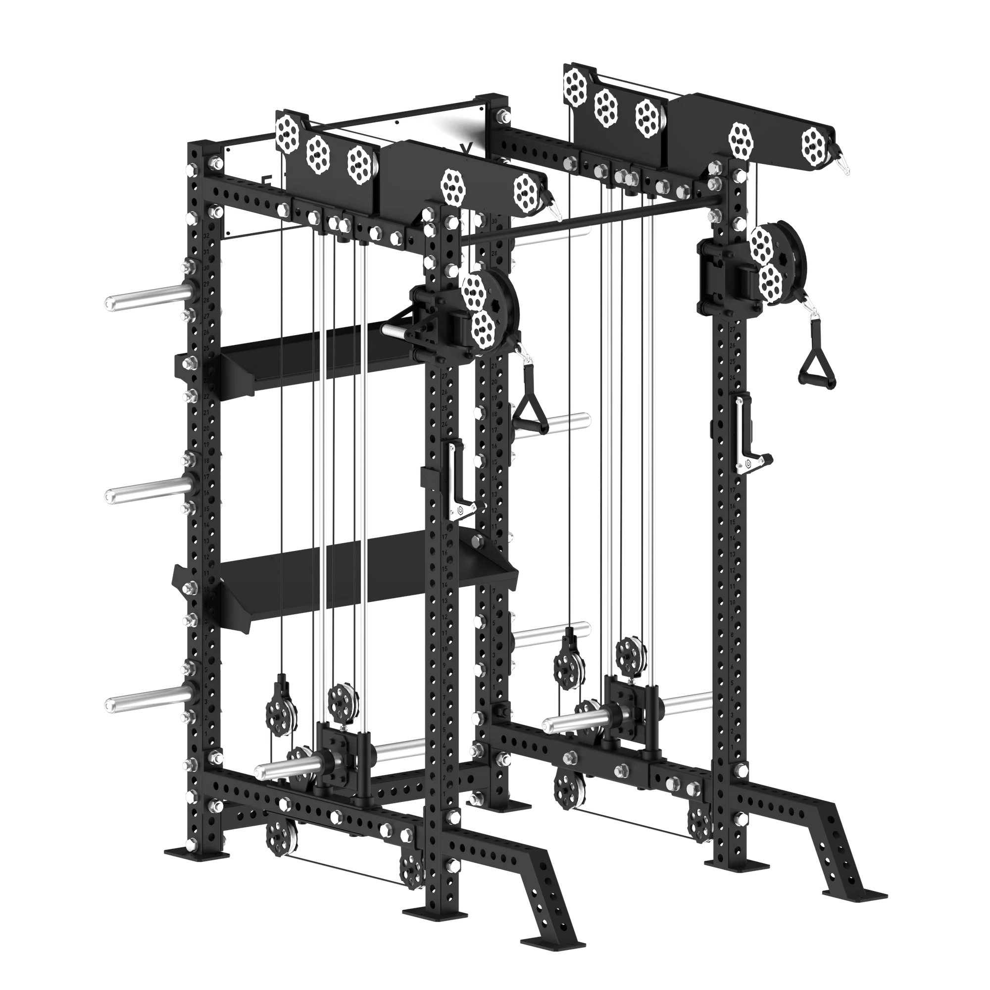 Power Rack with Arsenal Attachment