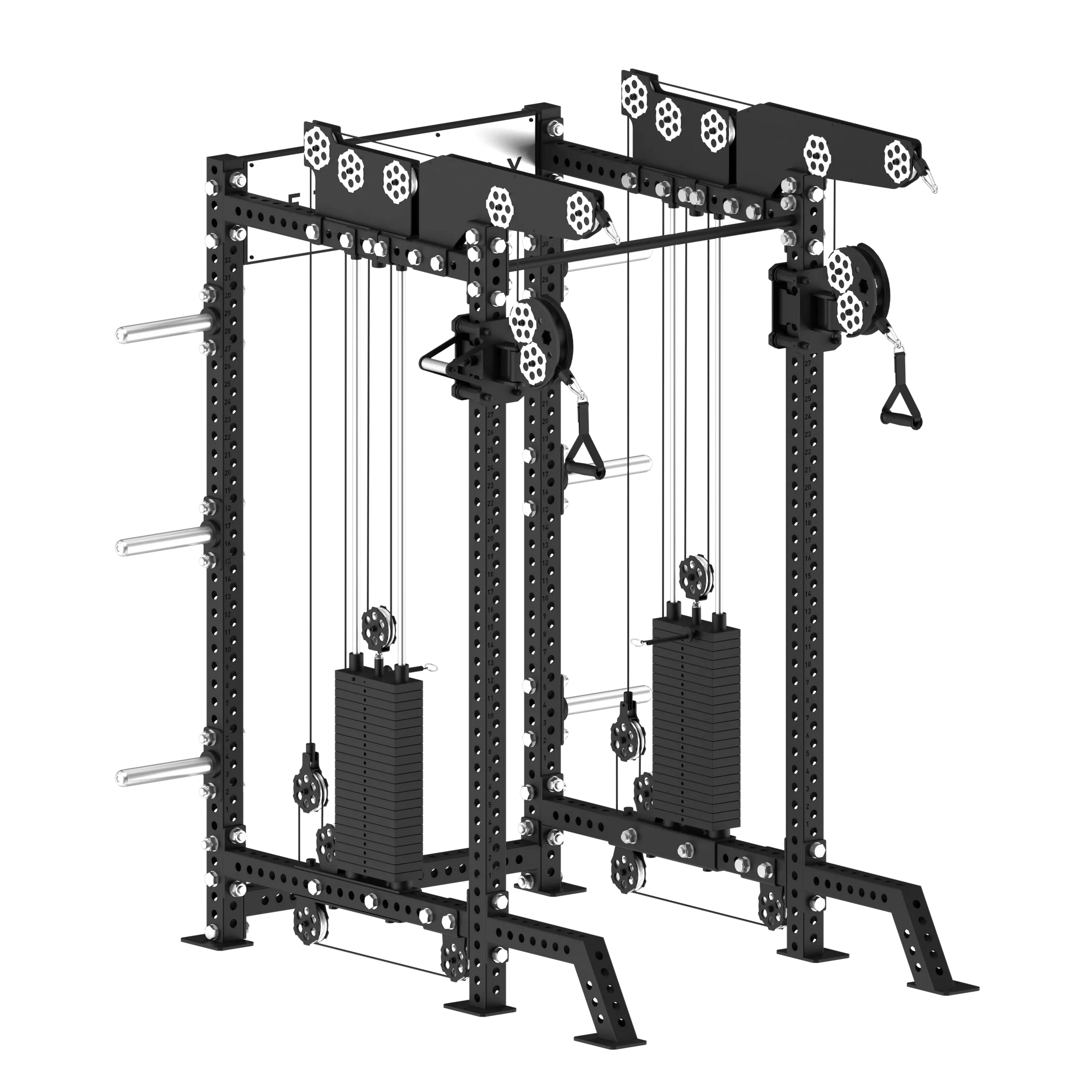 Power Rack with Arsenal Attachment