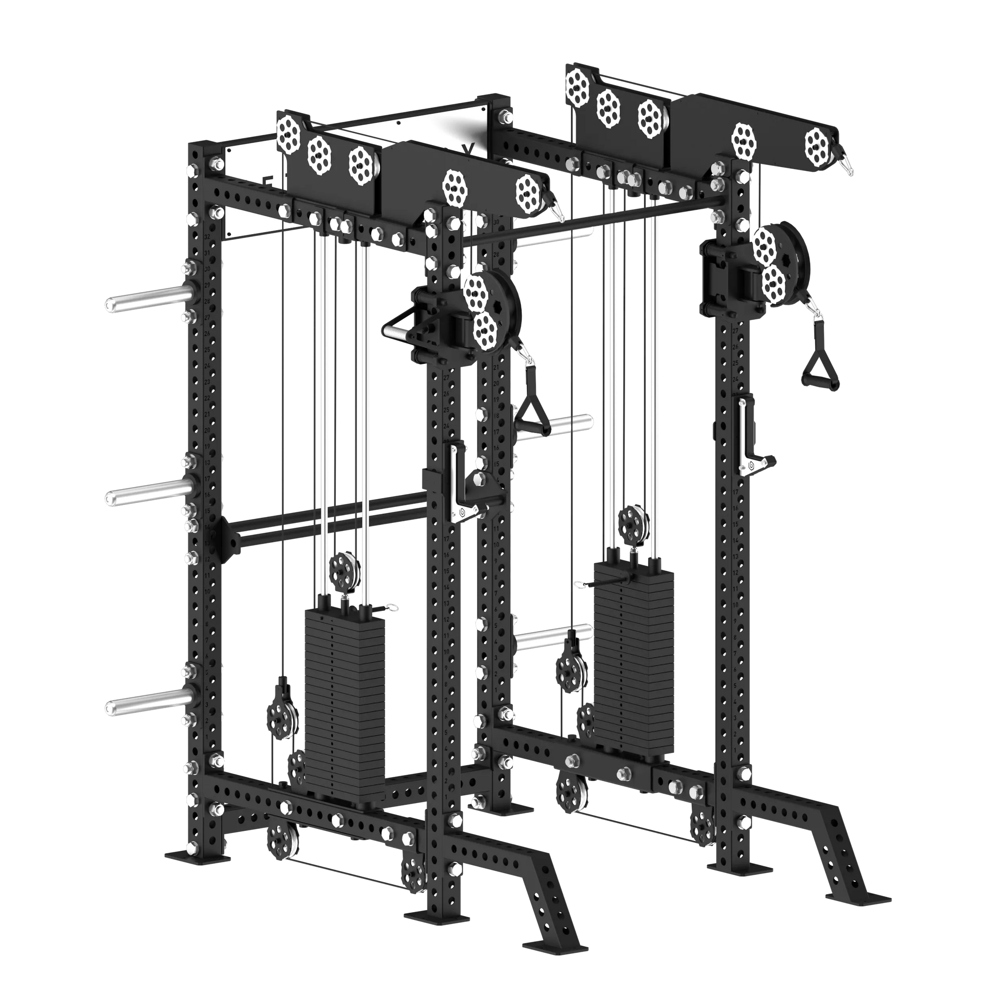 Power Rack with Arsenal Attachment
