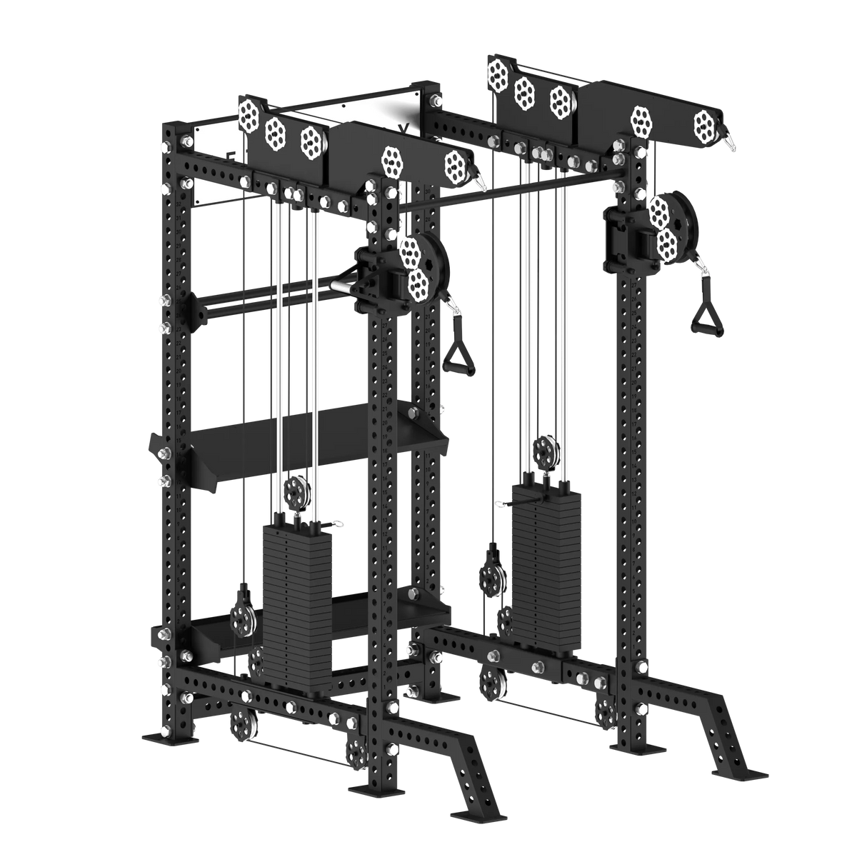 Solidworks Power Rack Power Rack with Arsenal Attachment