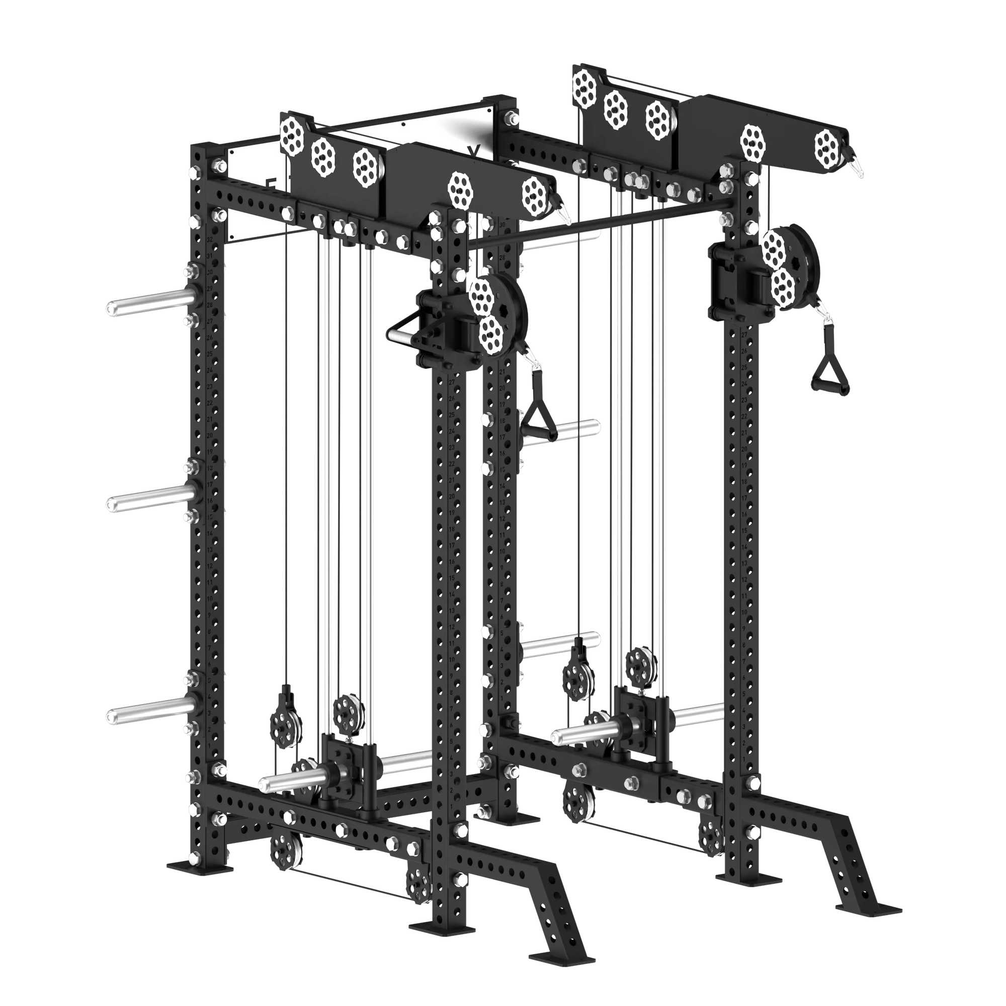 Power Rack with Arsenal Attachment