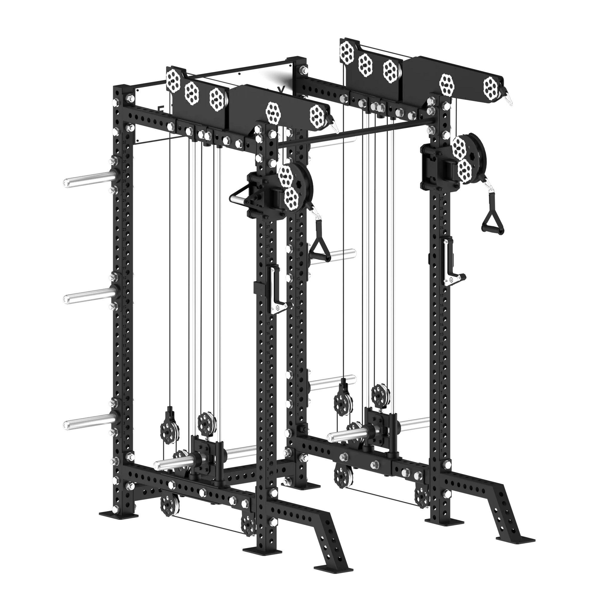 Power Rack with Arsenal Attachment