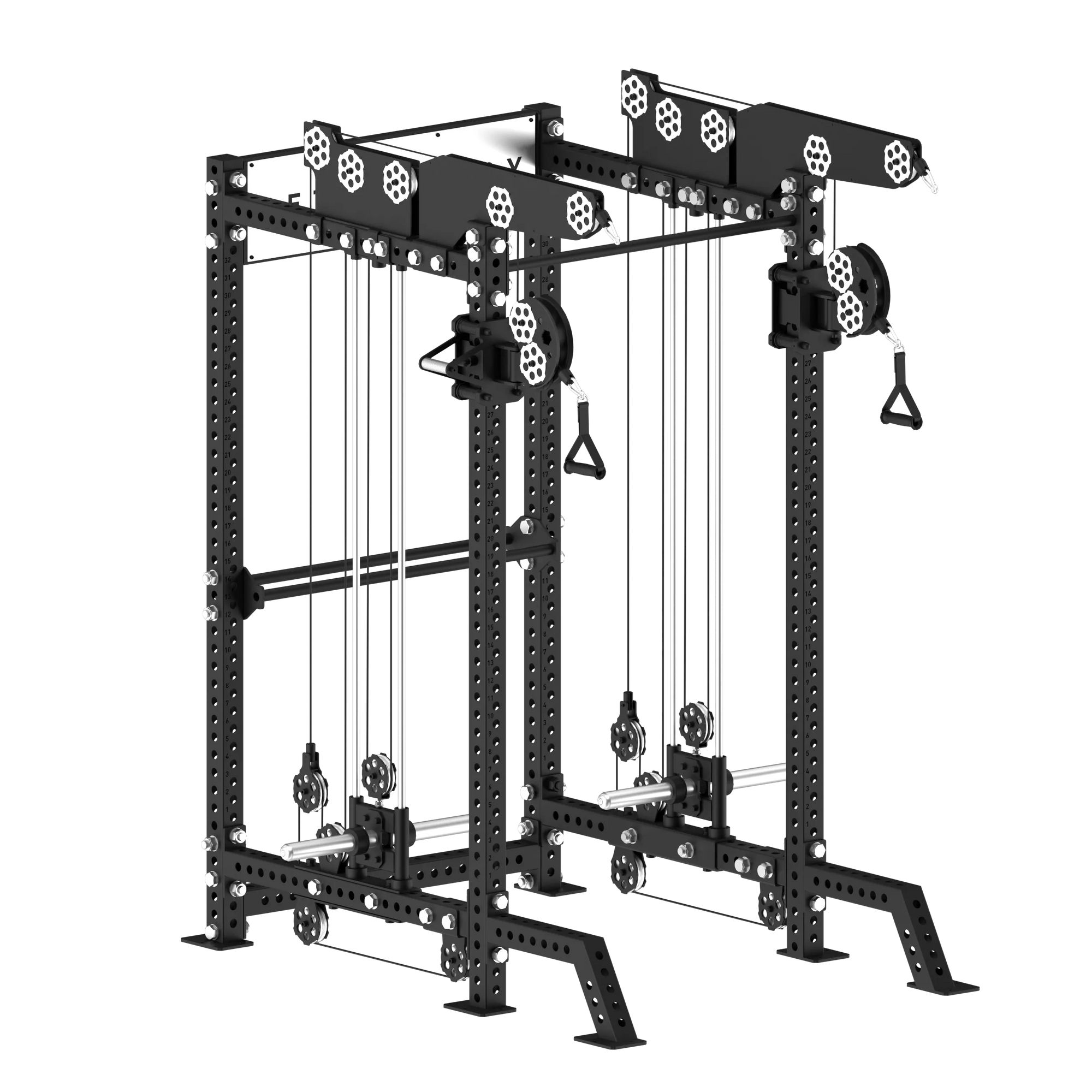 Power Rack with Arsenal Attachment