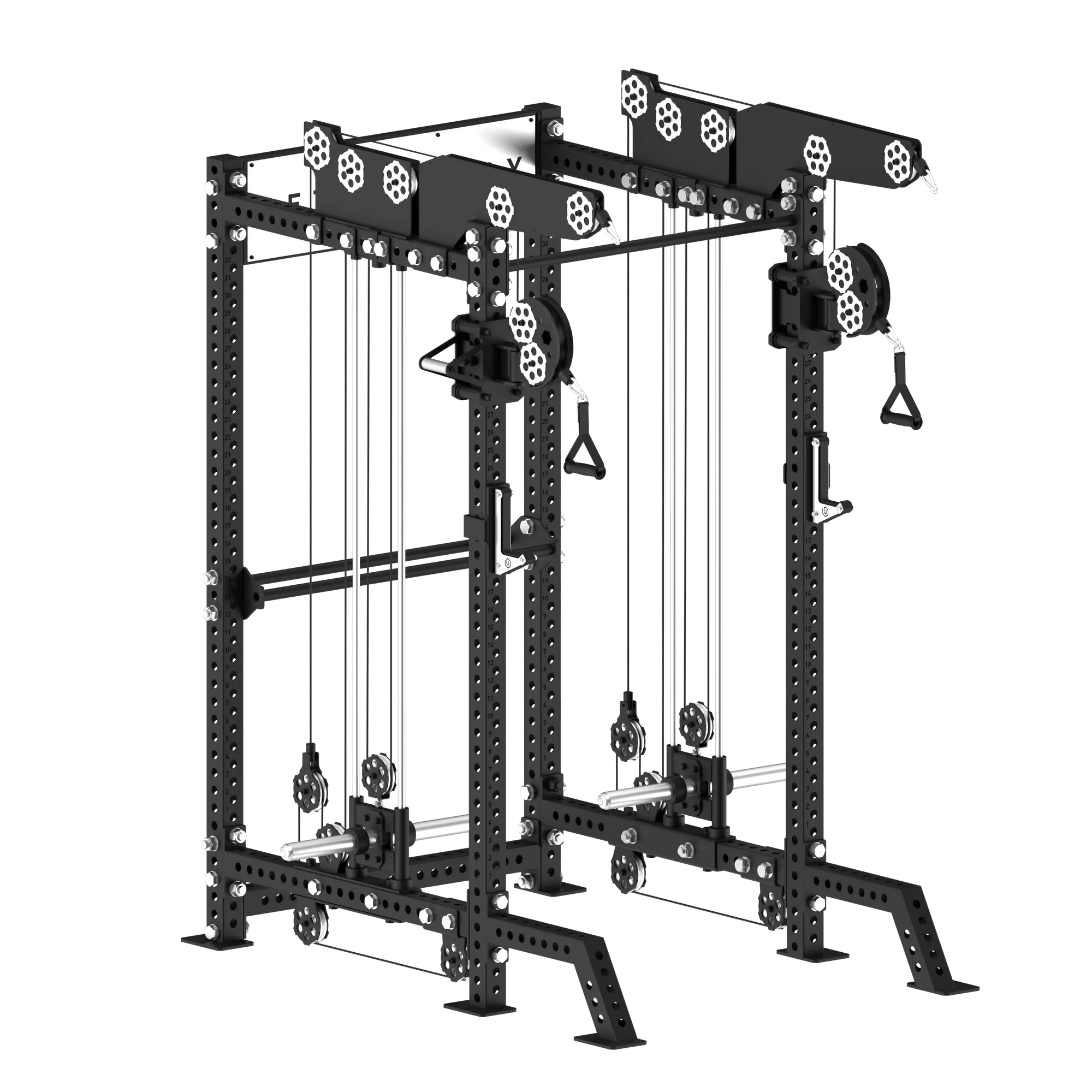 Power Rack with Arsenal Attachment