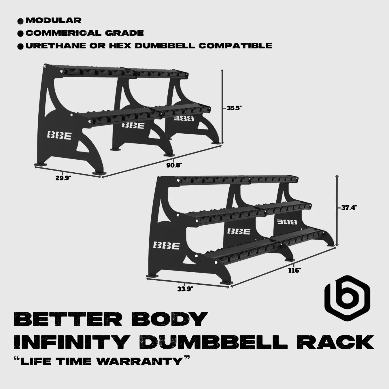 Infinity Rack, With Dumbbells