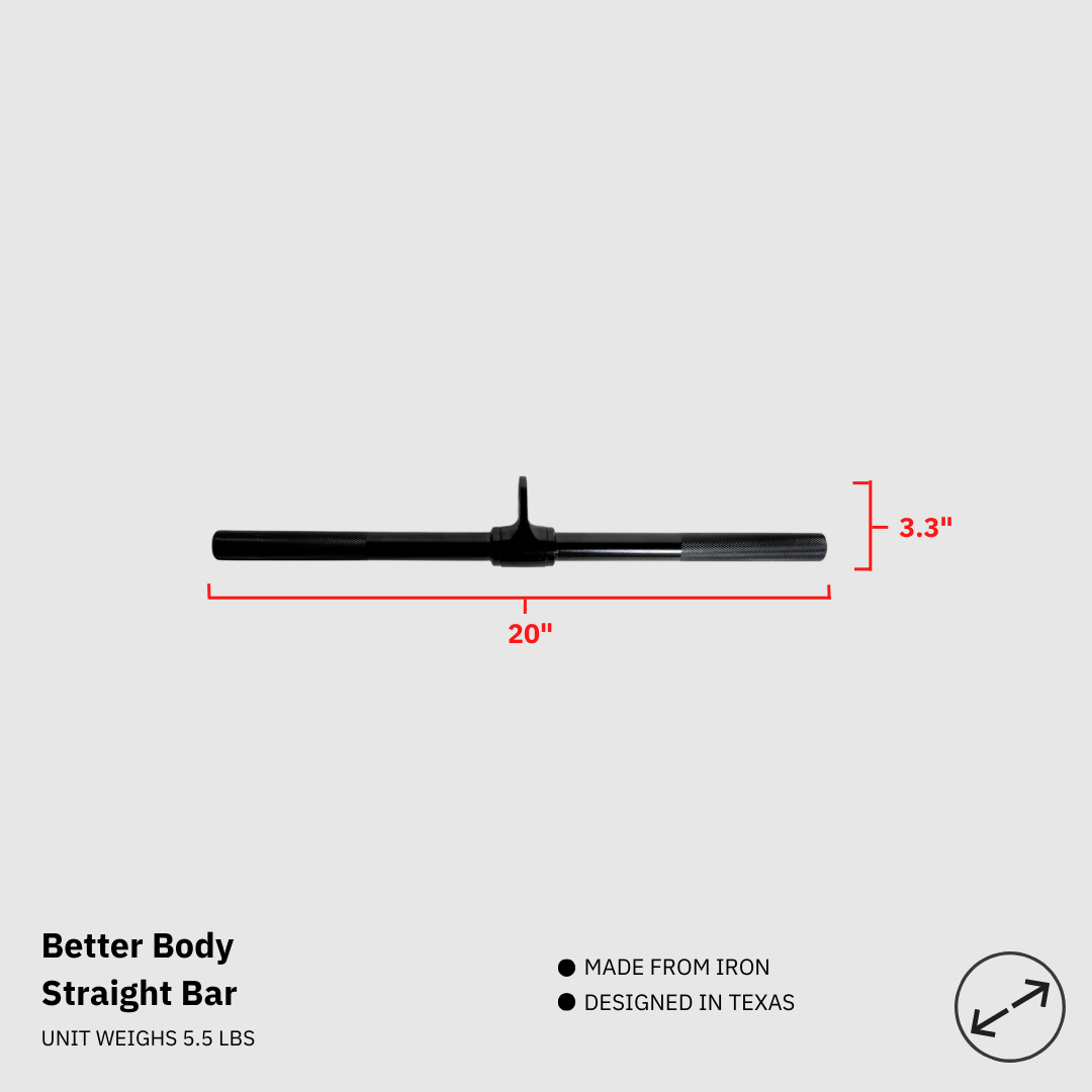 Better Body Straight Bar Footprint