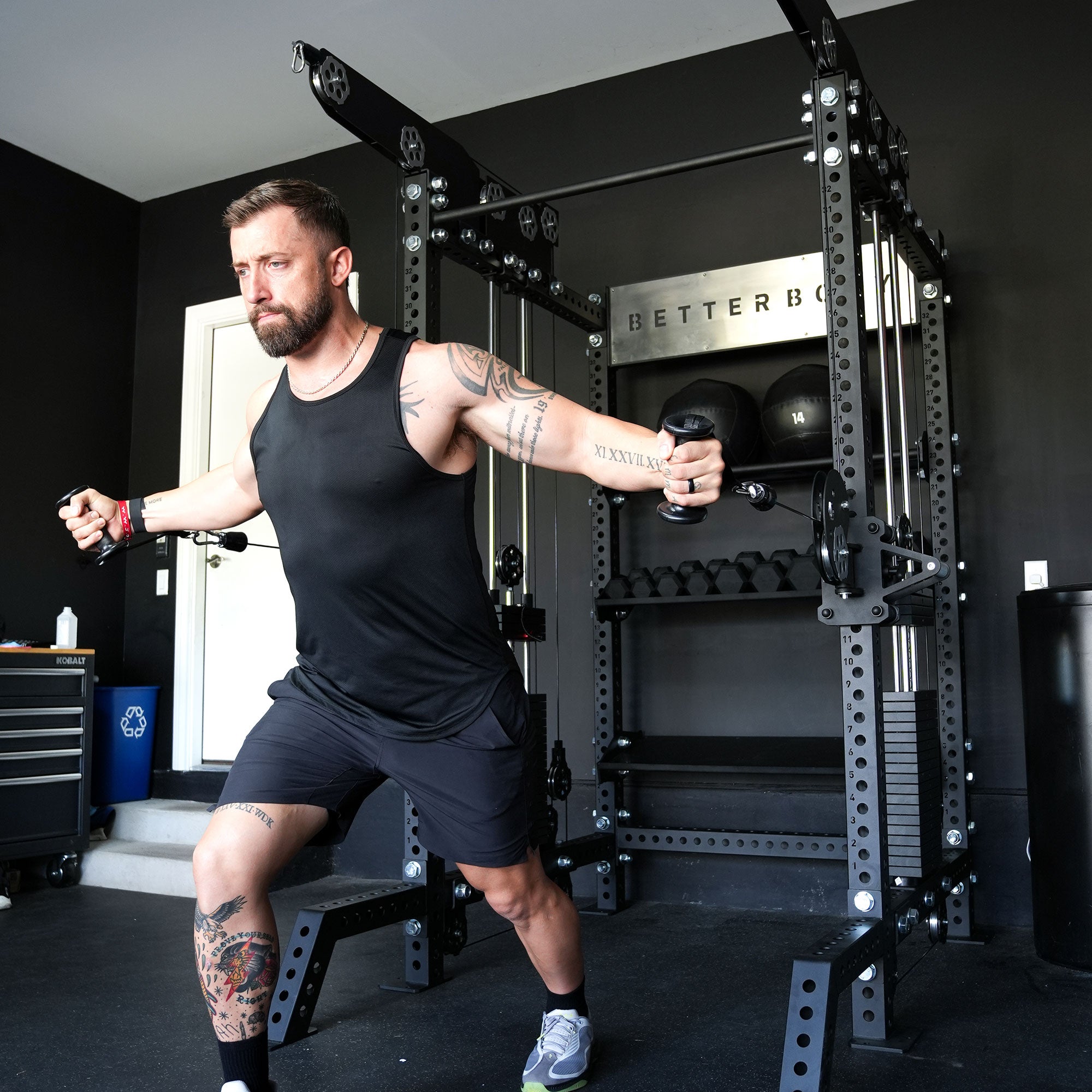 Power Rack with Optional Arsenal Attachment