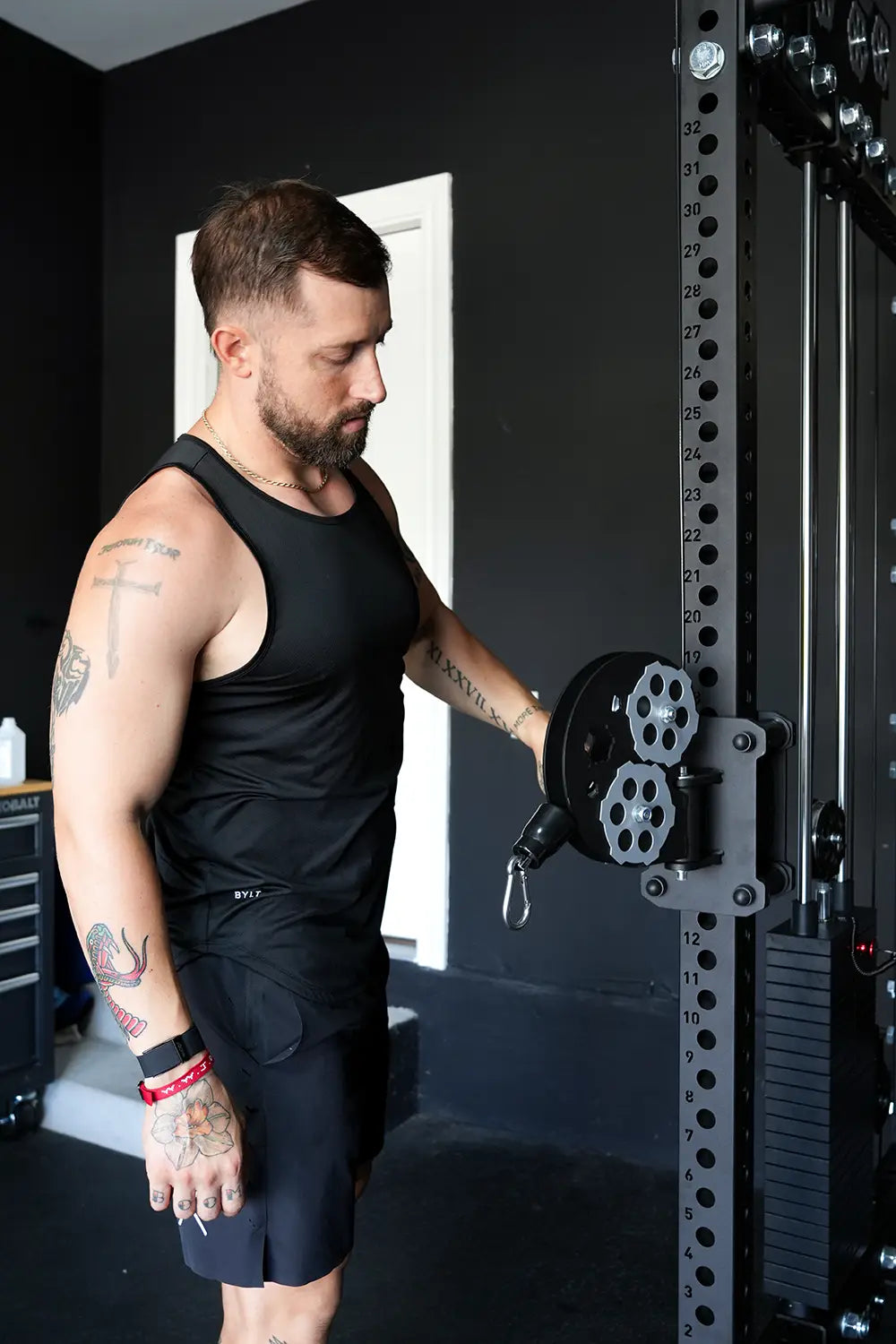 Power Rack with Arsenal Attachment