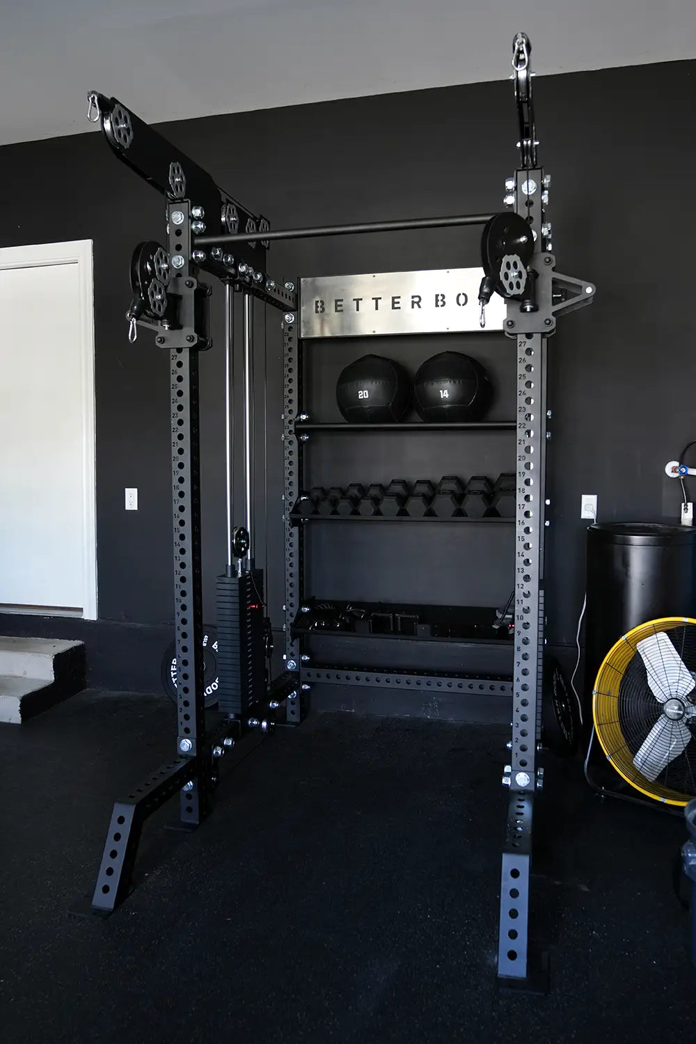 Power Rack with Arsenal Attachment