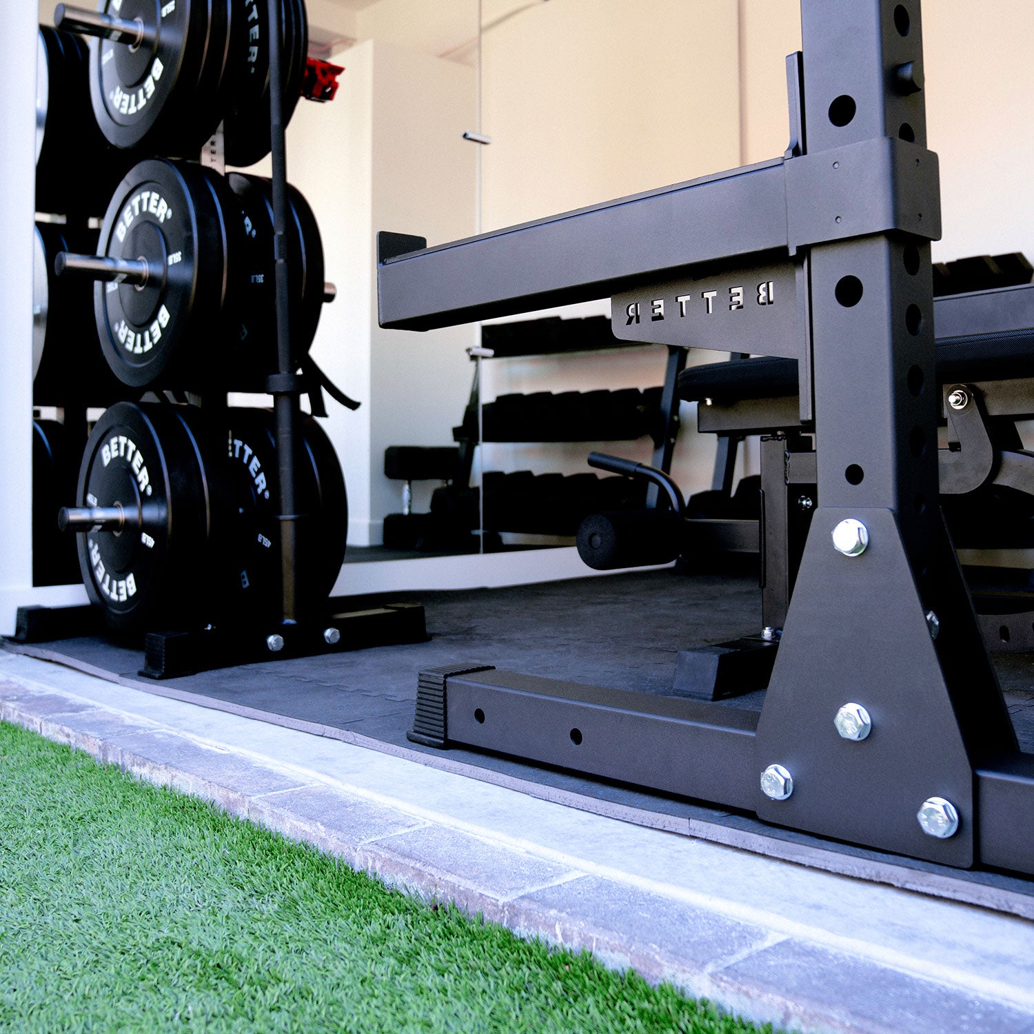 Plate and Barbell Rack 2.0 | Better Body Equipment