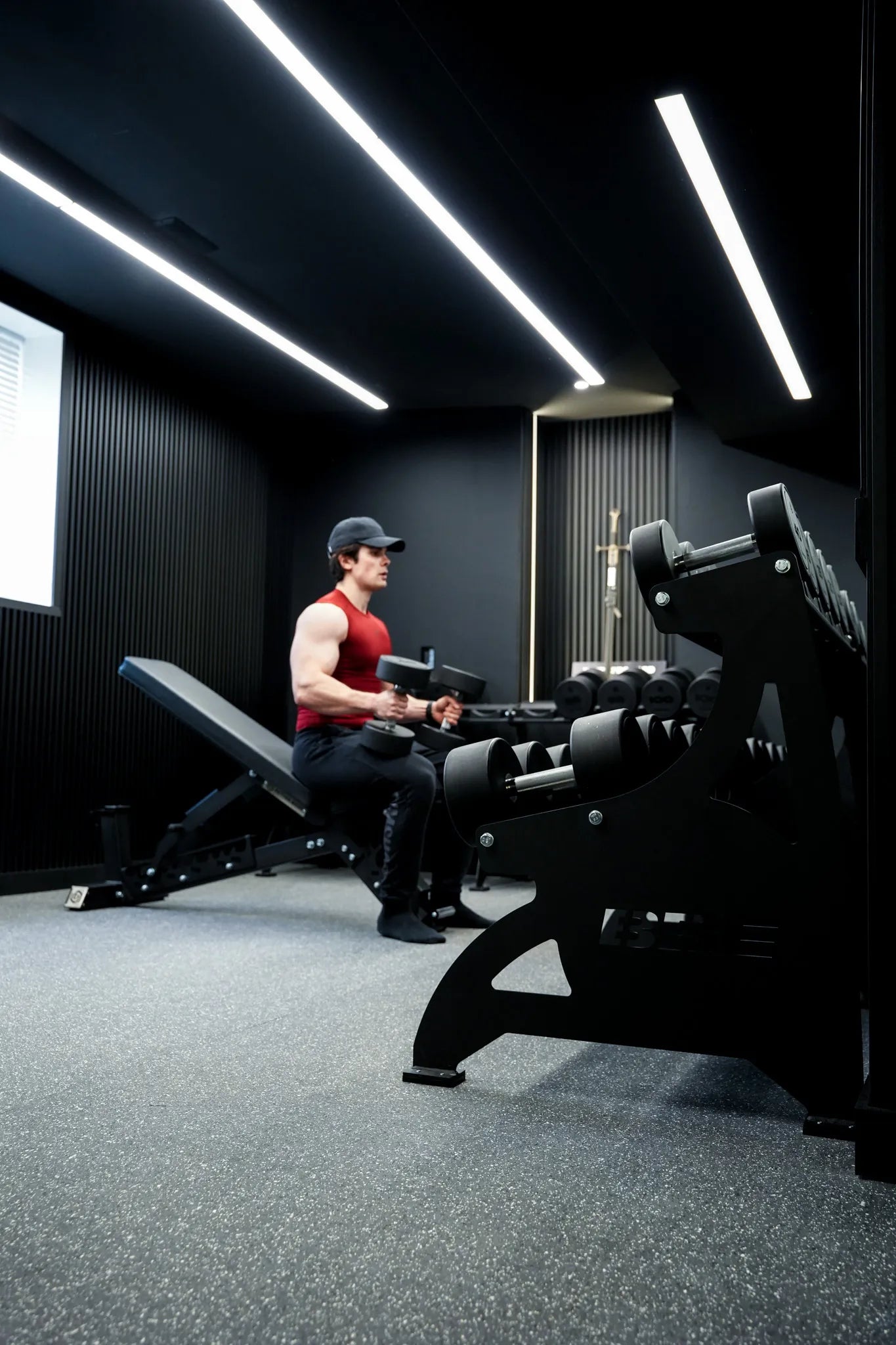 Infinity Rack, With Dumbbells
