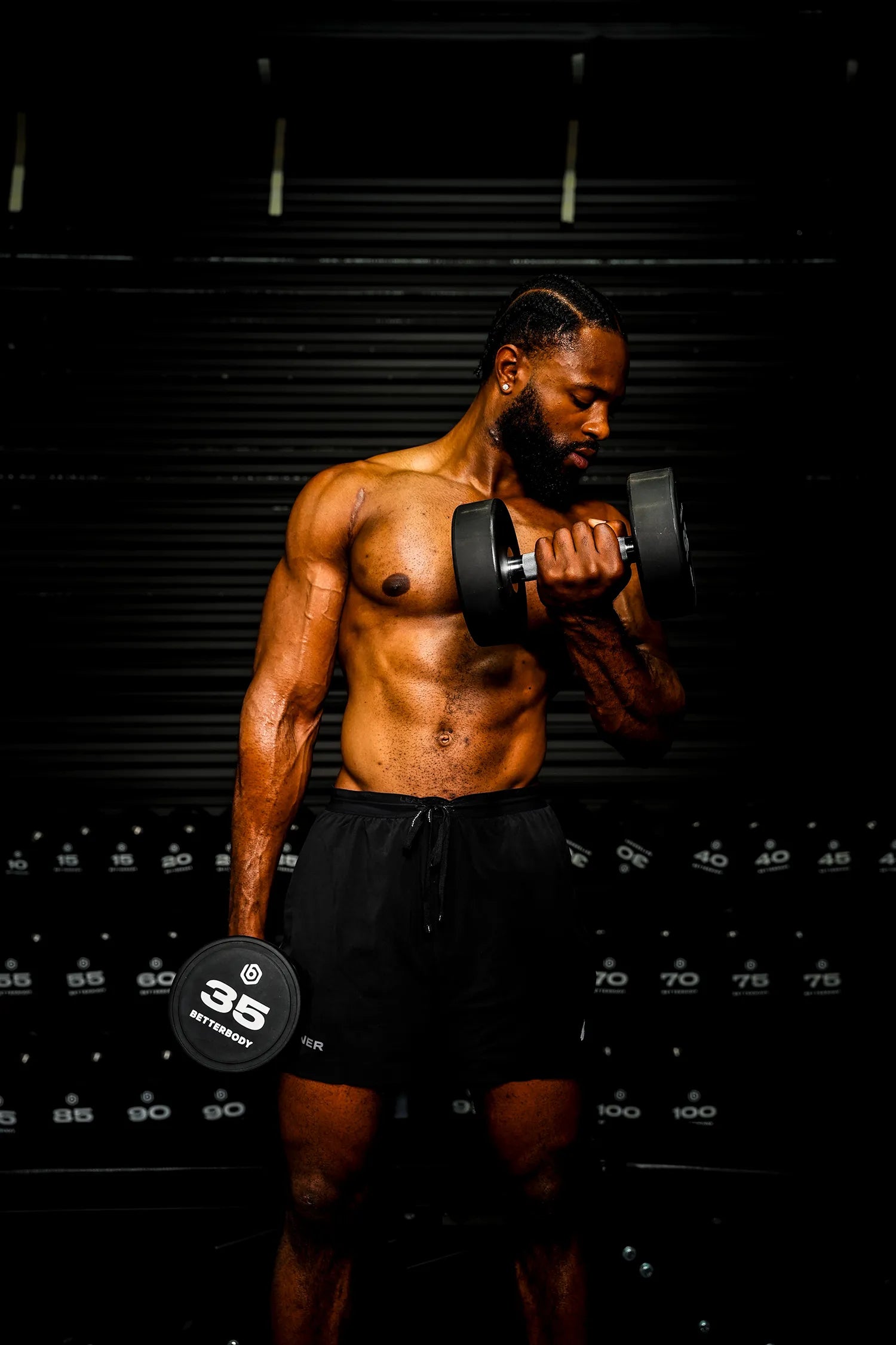 Urethane Commercial Dumbbells (LB)