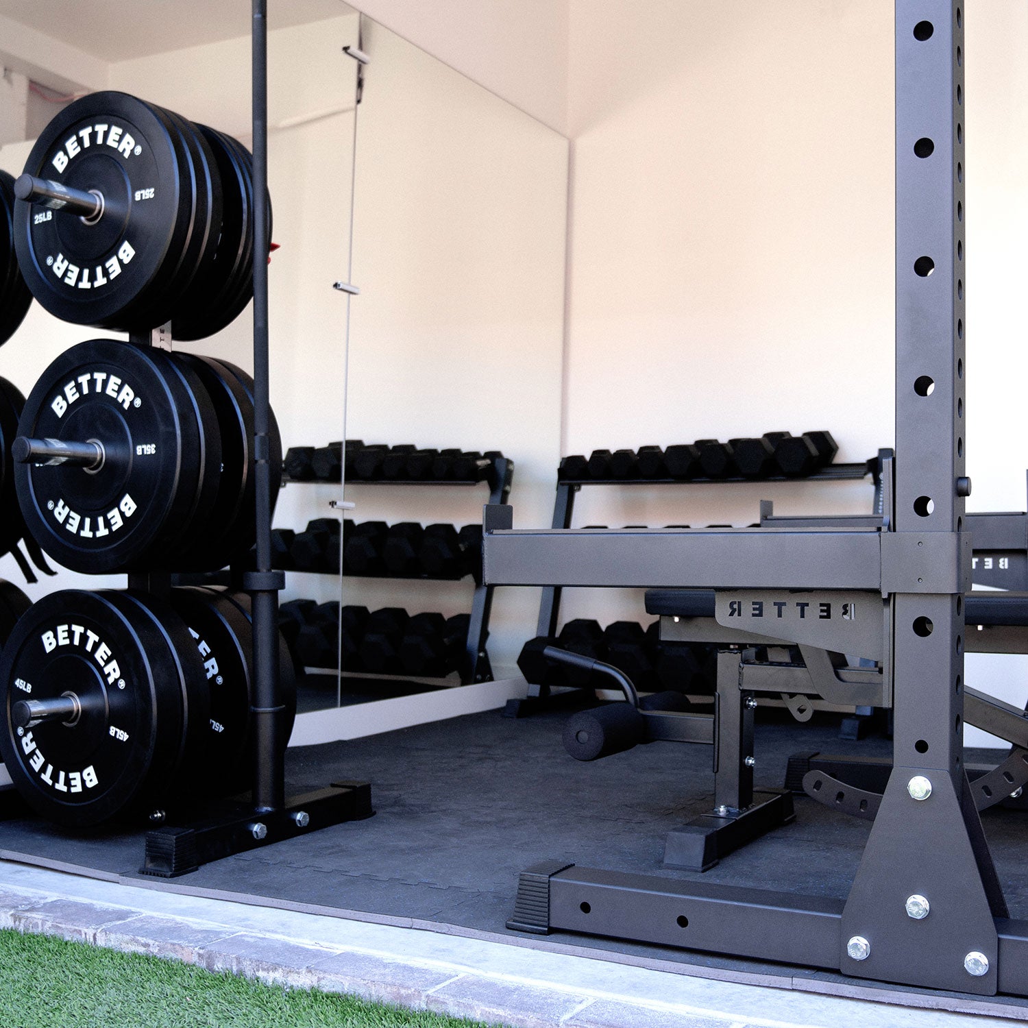 Plate and Barbell Rack 2.0 | Better Body Equipment