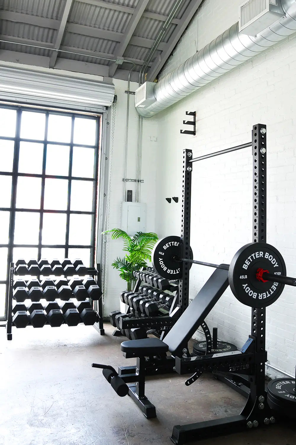 Better Body Power Bundle with Squat Rack | 5-45lbs