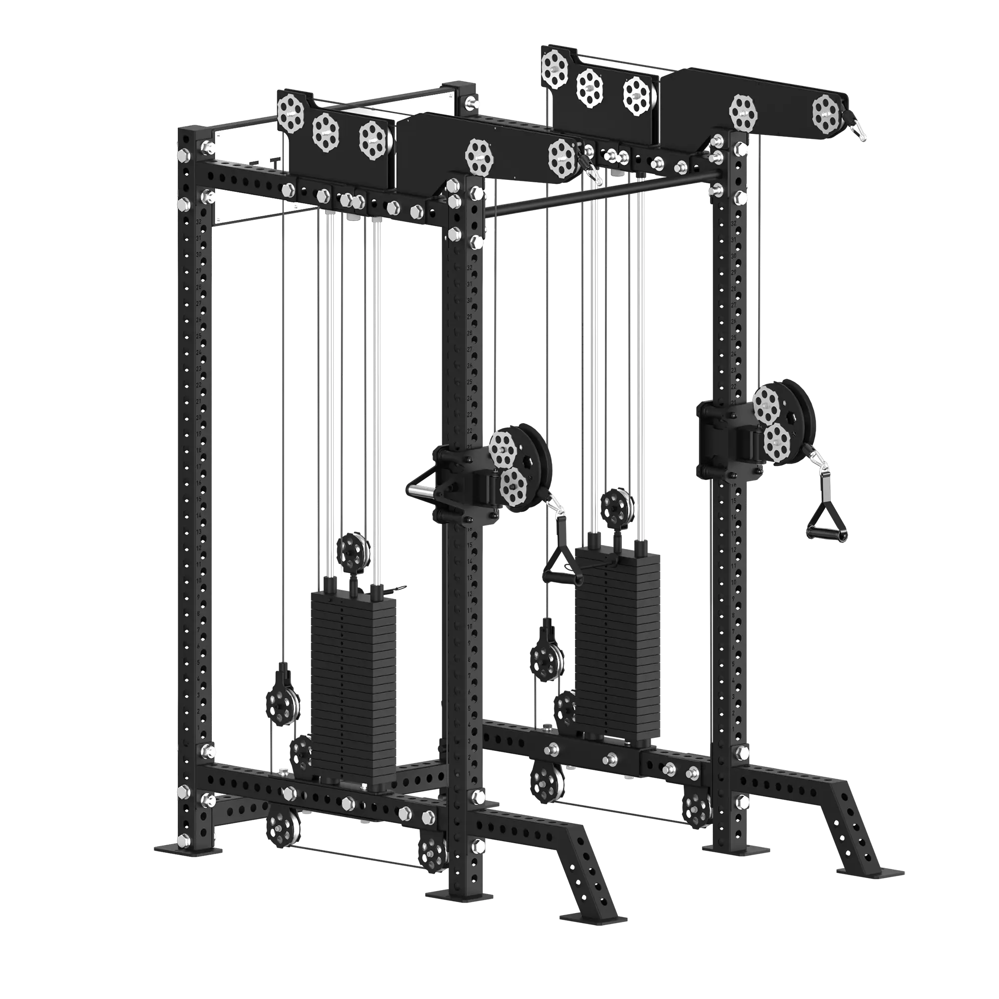 Power Rack with Arsenal Attachment