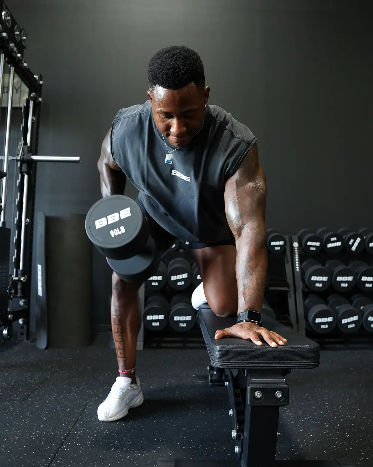 Urethane Commercial Dumbbells (LB)
