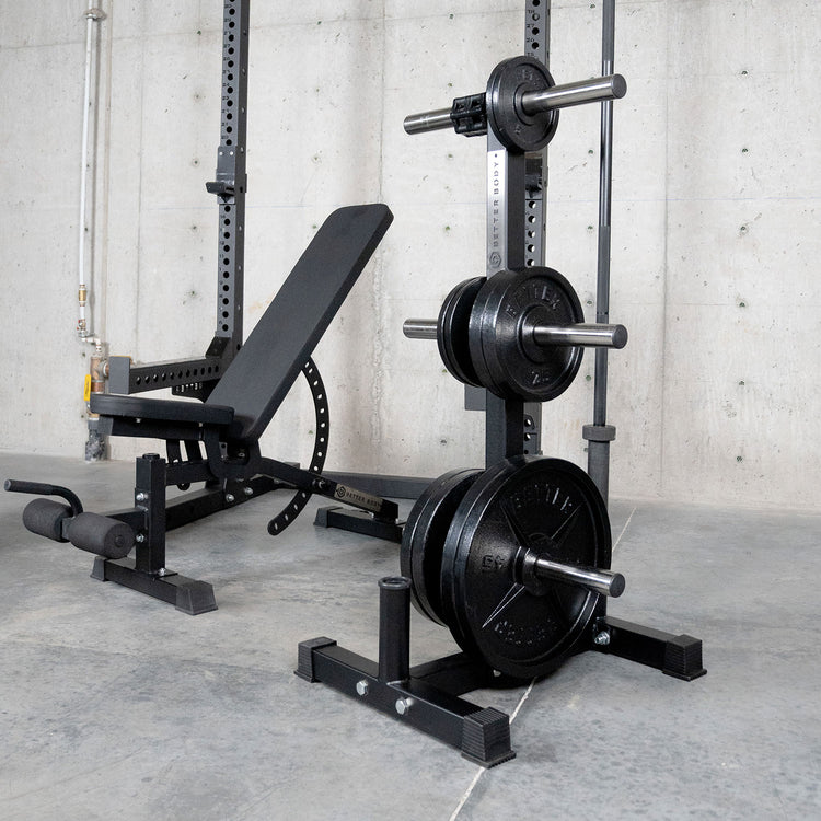 Plate and Barbell Rack 2.0