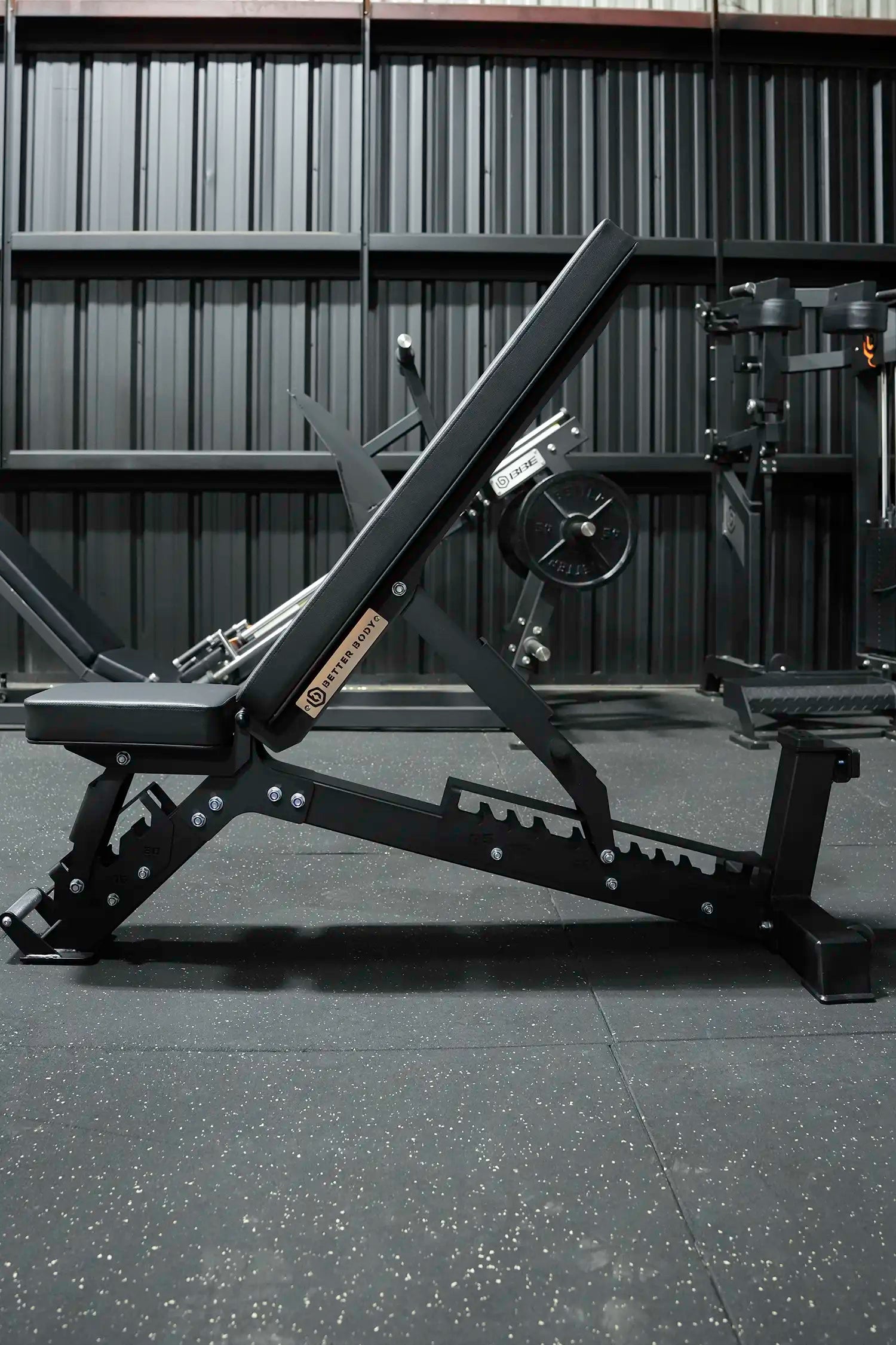Better Body Rubber Hex Dumbbell Set & Bench Bundle