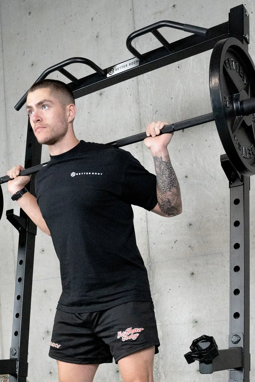 Better Body Power Bundle with Incline Squat Rack | 5-45lbs