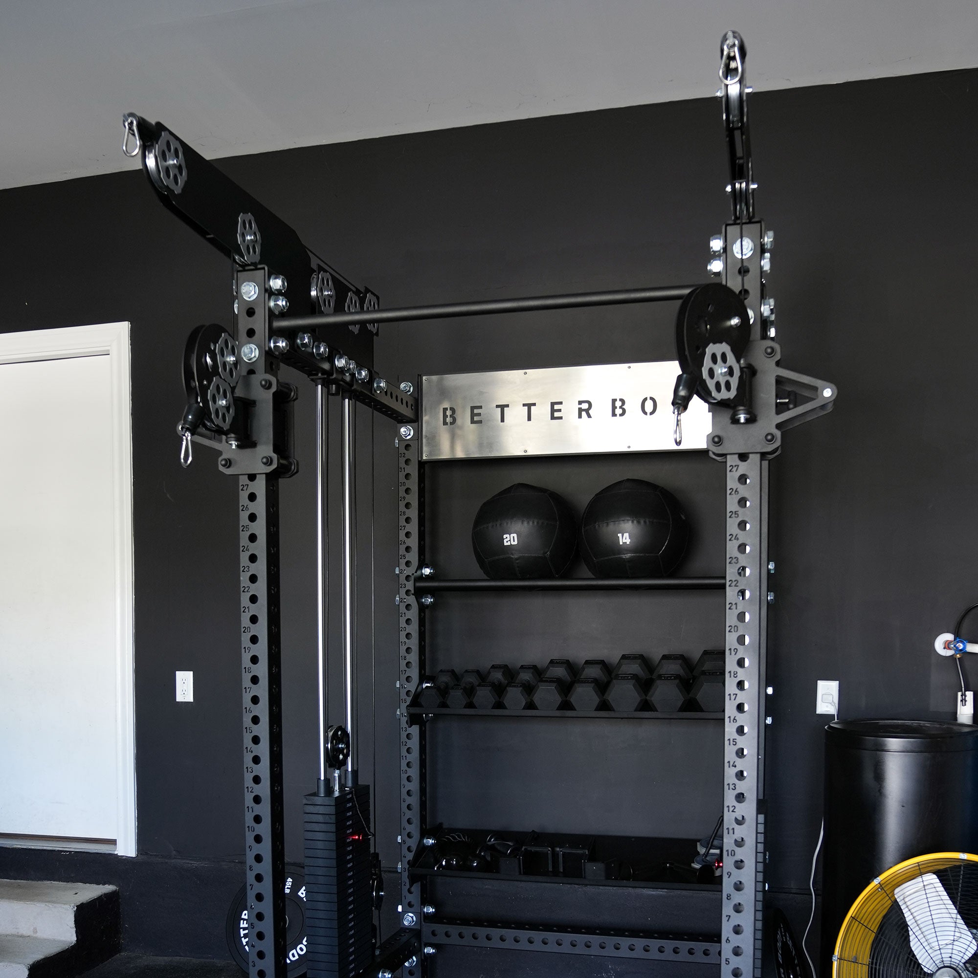 Power Rack with Optional Arsenal Attachment