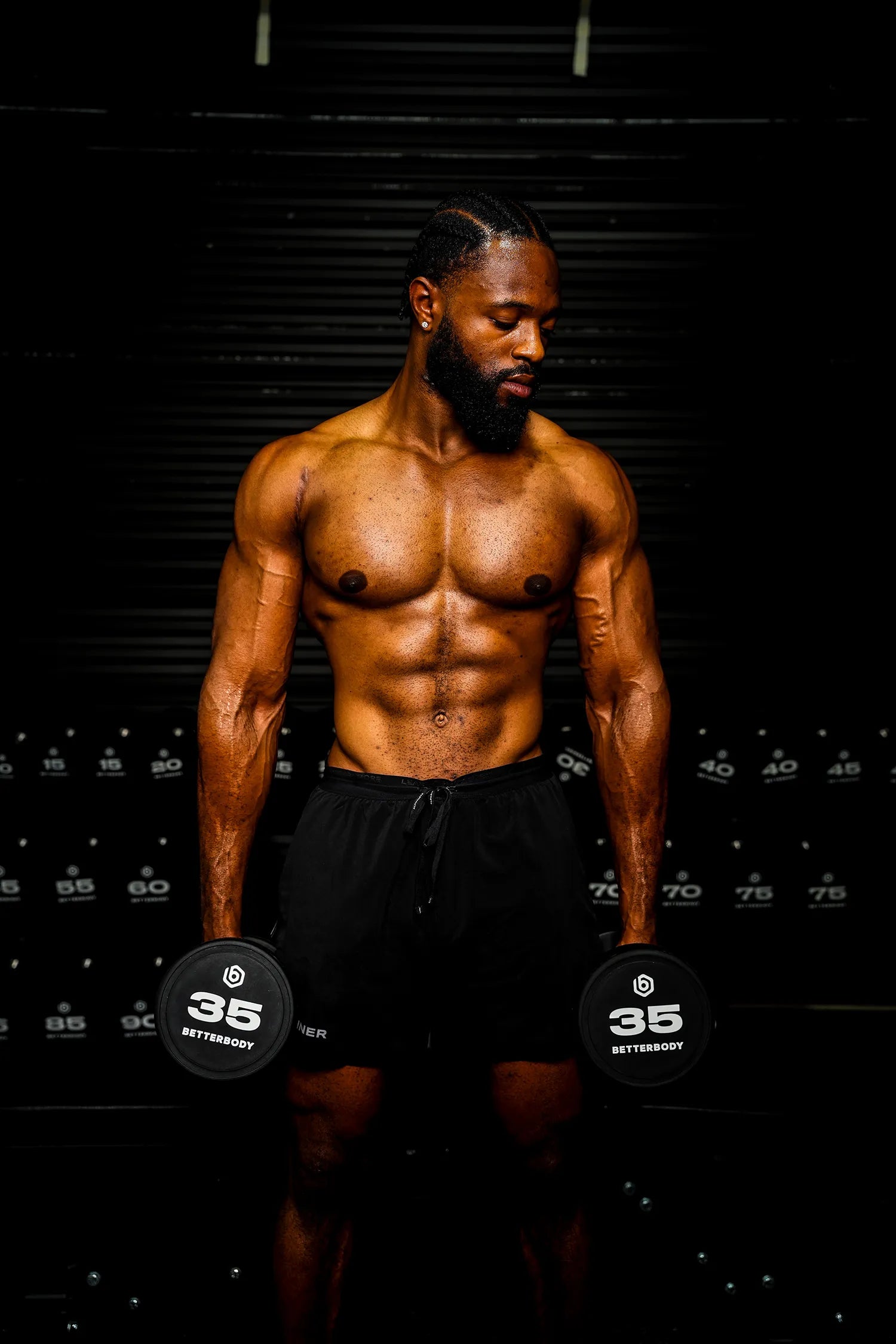 Urethane Commercial Dumbbells (LB)