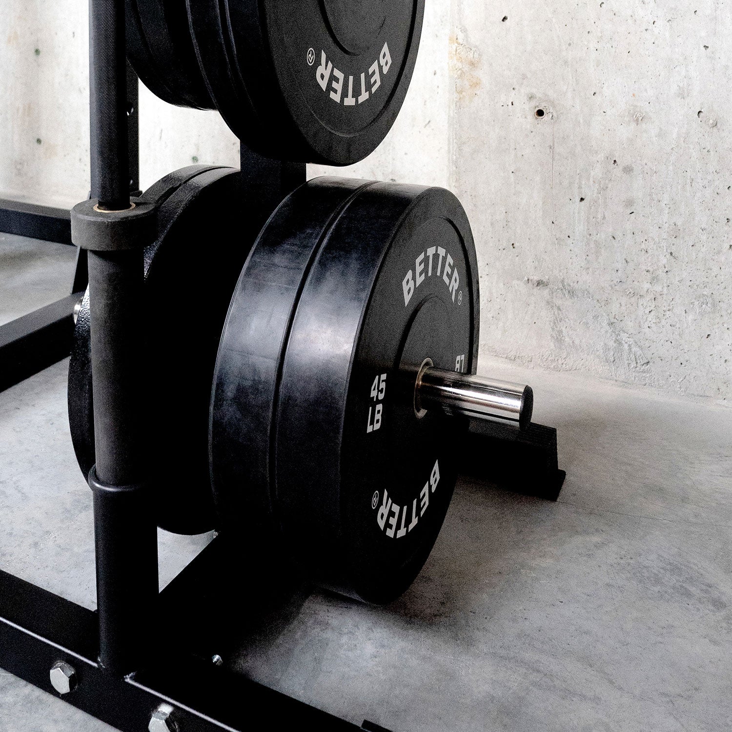 Plate and Barbell Rack 2.0