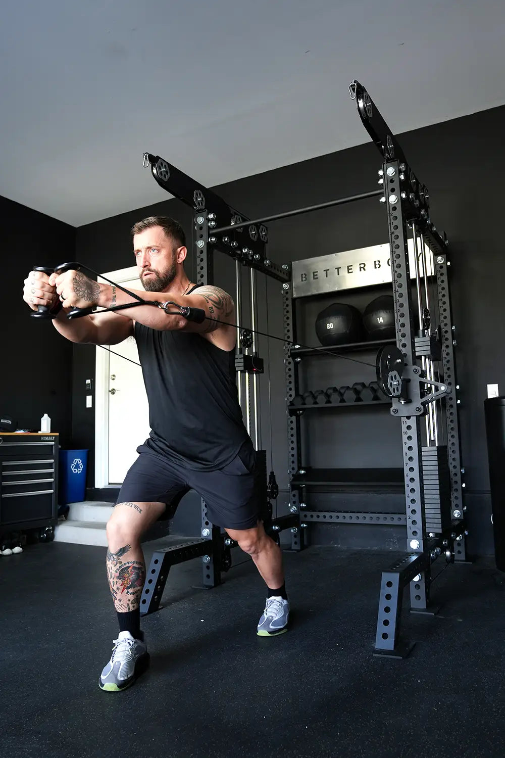 Power Rack with Arsenal Attachment