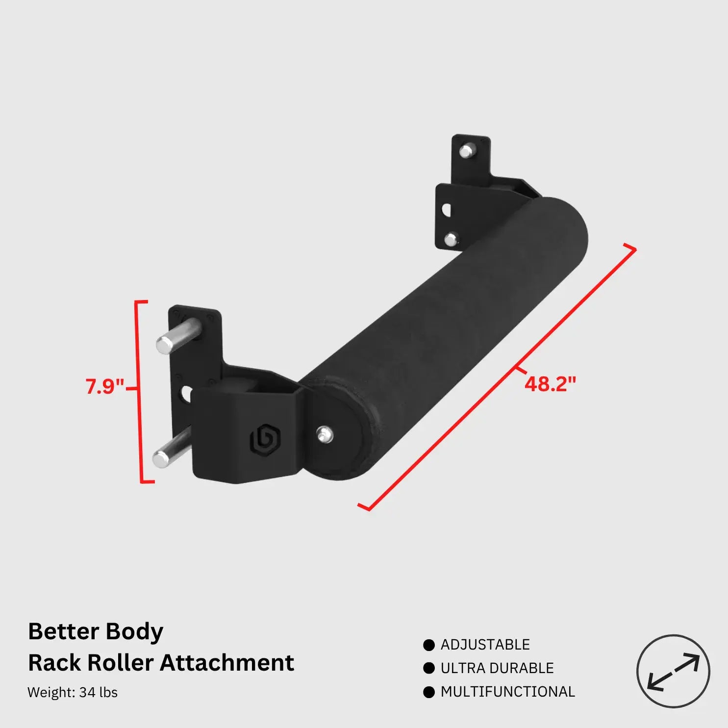Rack Roller Attachment Footprint