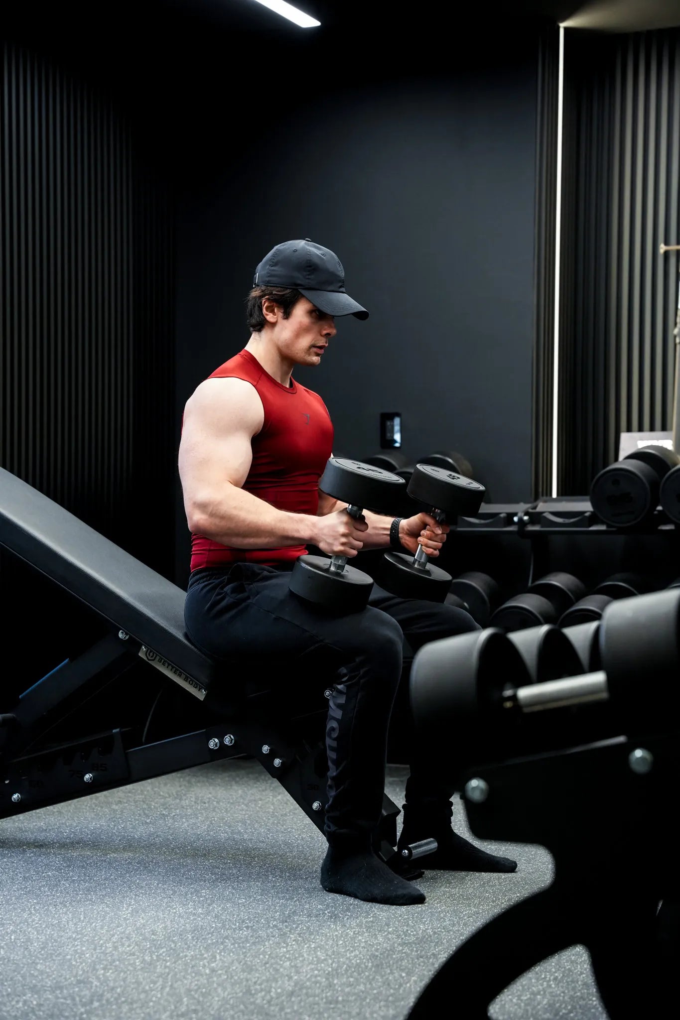 Infinity Rack, With Dumbbells