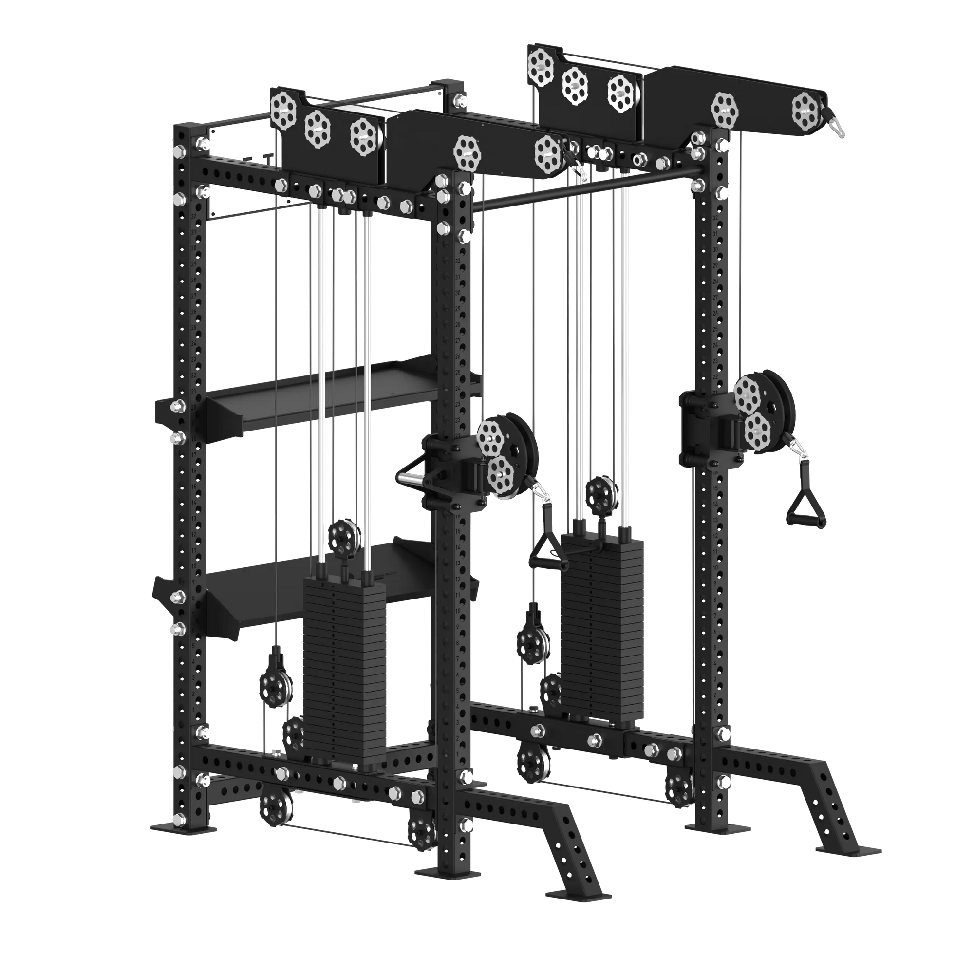 Power Rack with Arsenal Attachment