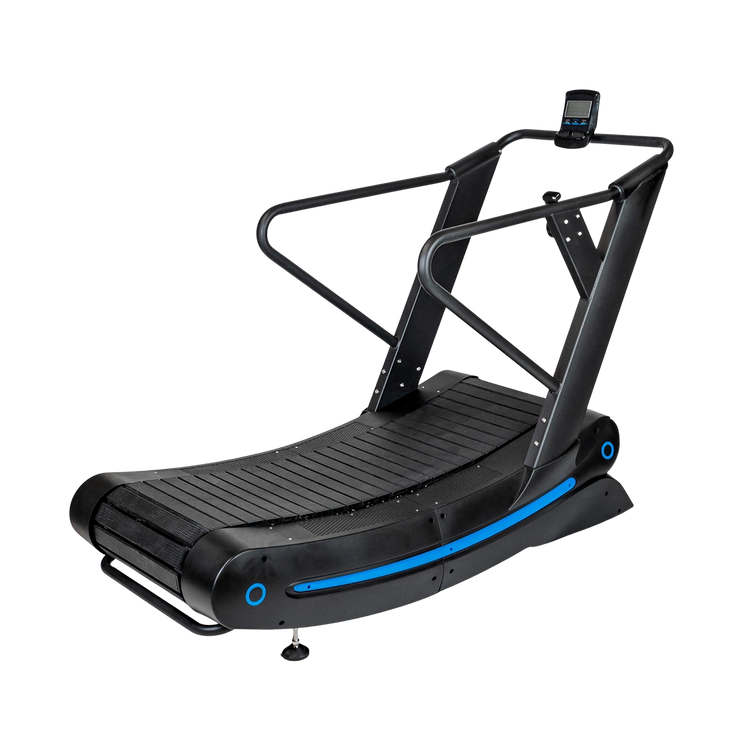 Curved mechanical treadmill hotsell