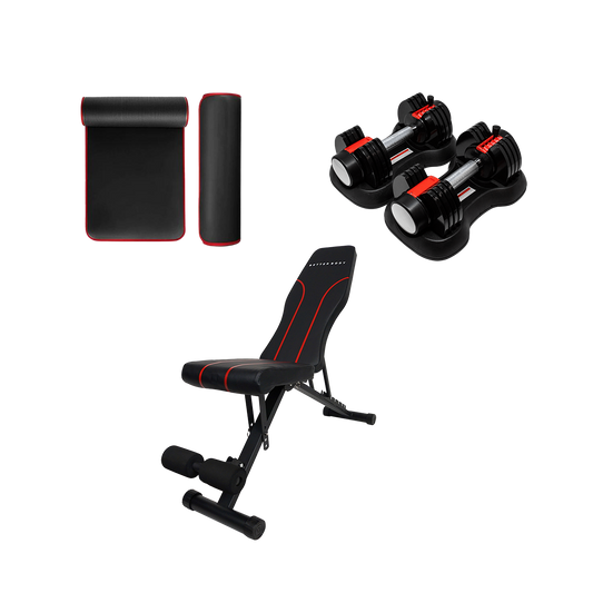 Starter Home Gym Bundle | 5lbs - 25lbs