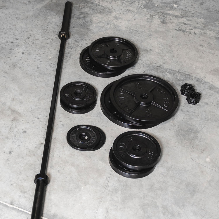 Machined Deep Dish Weight Plates | Full Set | Two Per Size